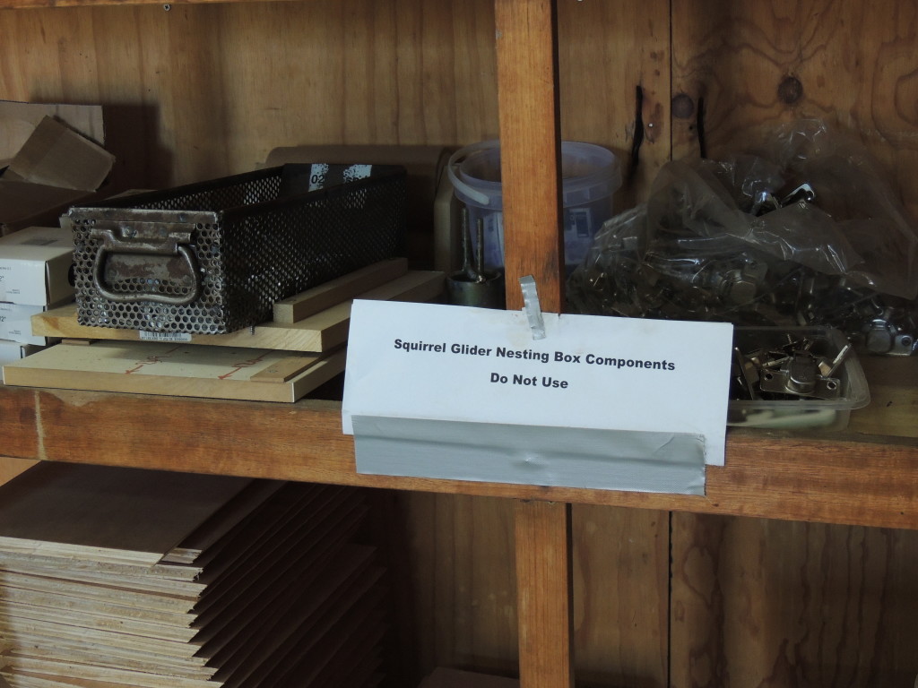 Thurgoona Men's Shed - Squirrel Glider Urban Nest Box Project 2015