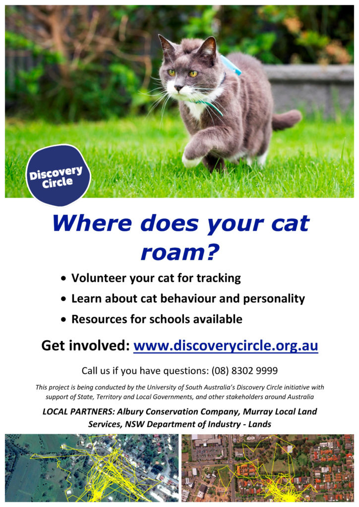 POSTER_Cat Tracker Australia_Albury version