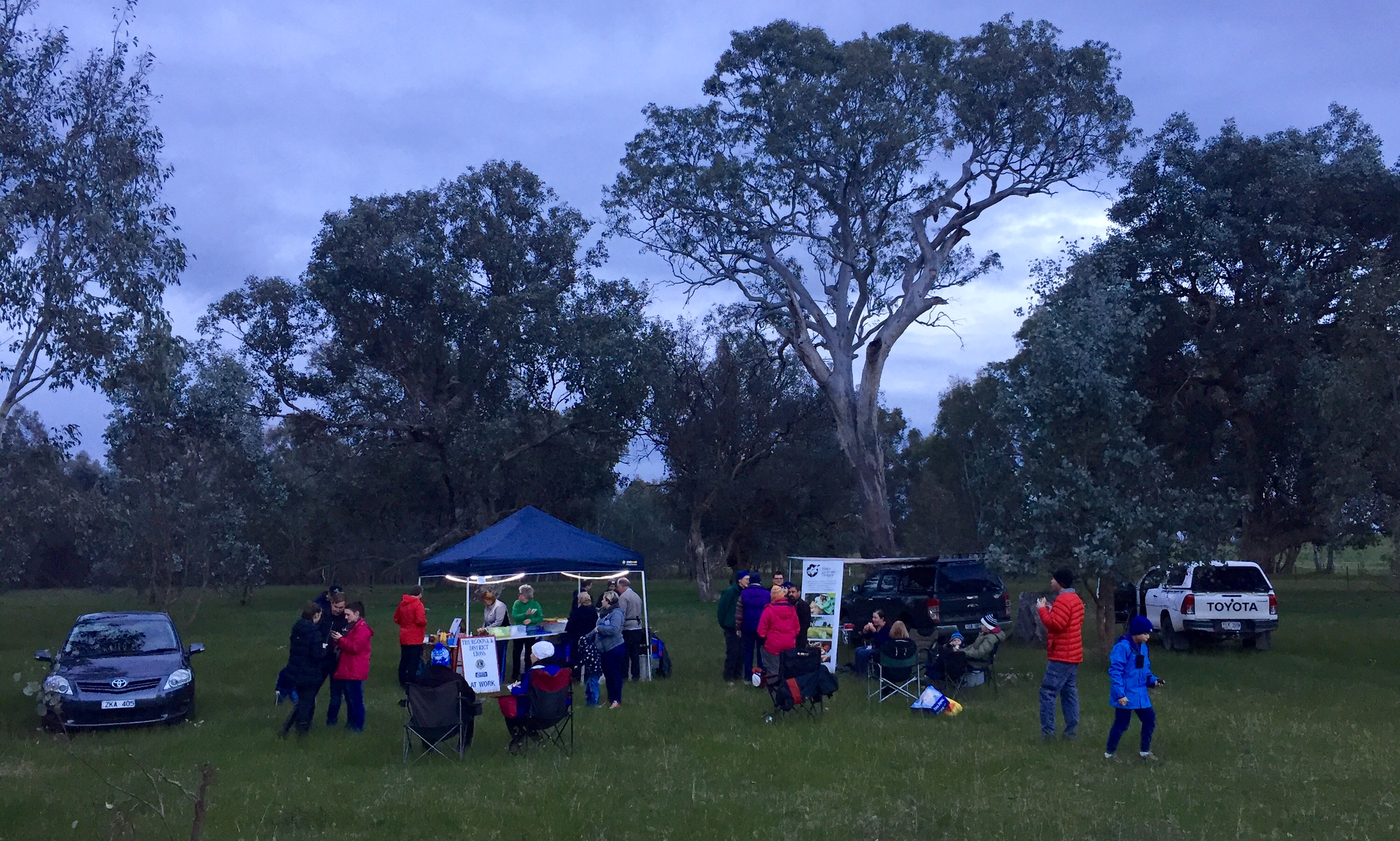 80 community members attended two spotlighting nights hosted by Albury Conservation Company during 2018