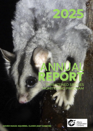 Our 2025 Threatened Species Monitoring Program report